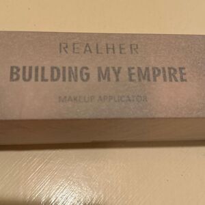 RealHer Building My Empire Double Edged Makeup Applicator Blender Sponge Contour
